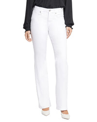 Nydj Petite Blake Optic White Slim Jean