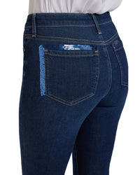 NYDJ Nydj Petite Sheri Indigo Seine Slim Jean