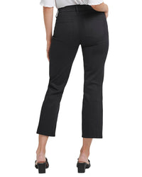 NYDJ Nydj Petite Marilyn Black Straight Leg Jean