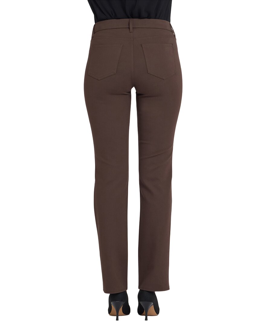 NYDJ Nydj Petite Marilyn Coffee Bean Straight Leg Jean