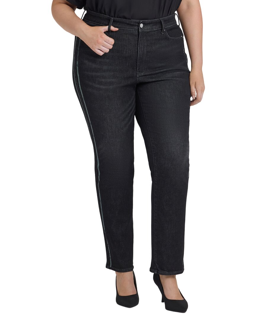 NYDJ Nydj Plus Marilyn French Nightfall Straight Leg Jean