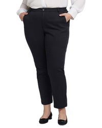 NYDJ Nydj Plus Sadie Black Slim Jean