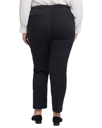 NYDJ Nydj Plus Sadie Black Slim Jean