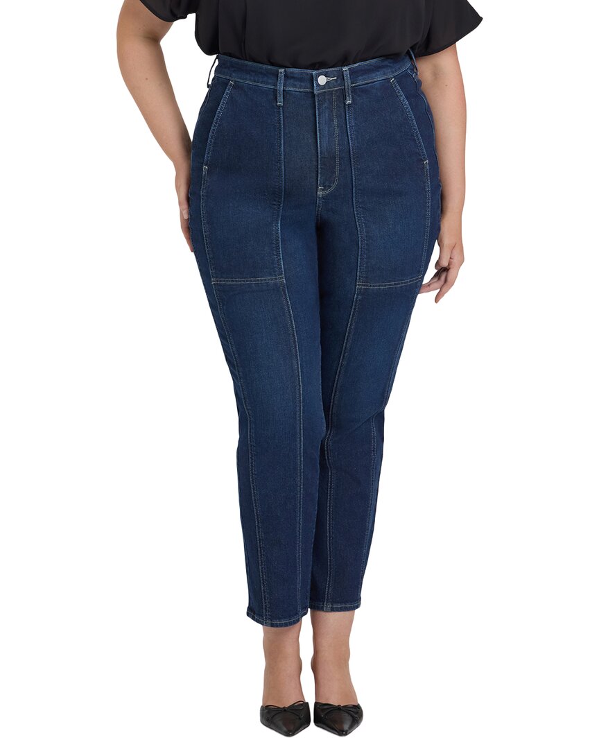 NYDJ Nydj Plus Margot Midnight Breeze Girlfriend Jean
