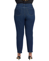 NYDJ Nydj Plus Margot Midnight Breeze Girlfriend Jean