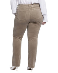 NYDJ Nydj Plus Marilyn Saddlewood Straight Leg Jean