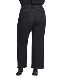 NYDJ Nydj Plus Teresa French Nightfall Wide Leg Jean