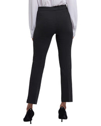 NYDJ Nydj Pull On Charcoal Heather Ankle Crop Jean