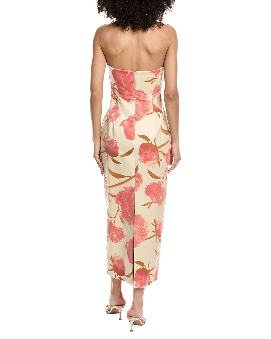 Lela Rose Draped Bust Sheath Dress