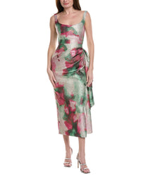 Lela Rose Scoop Neck Florence Sheath Dress