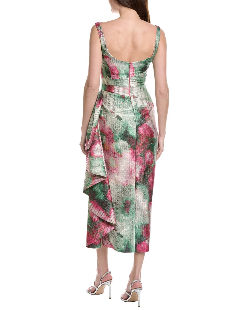 Lela Rose Scoop Neck Florence Sheath Dress