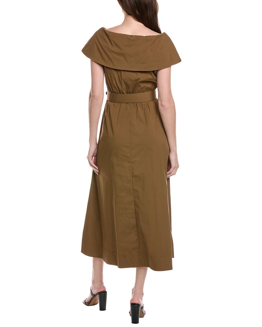 Lela Rose Asymmetrical Cuff Dress