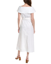 Lela Rose Asymmetrical Cuff Dress