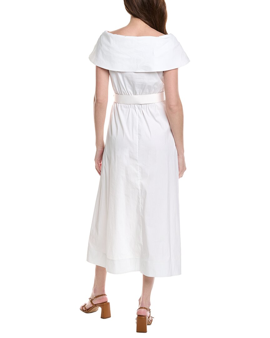 Lela Rose Asymmetrical Cuff Dress