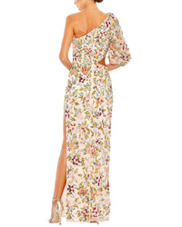 Mac Duggal One-Shoulder Gown