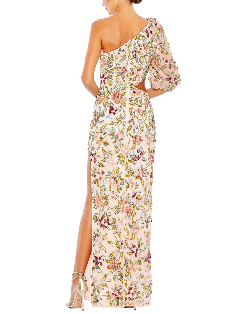 Mac Duggal One-Shoulder Gown