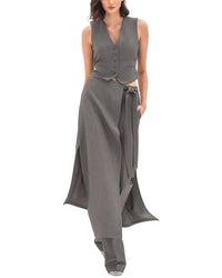 Bgl 3Pc Vest, Pant, & Skirt Set