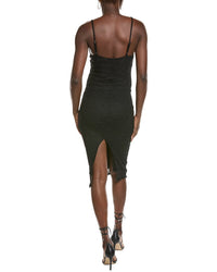 Marion Crochet Knit Midi Dress