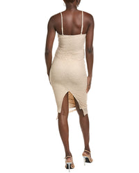 Marion Crochet Knit Midi Dress