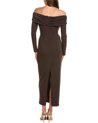 Carla Ruiz Off-The-Shoulder Midi Dress