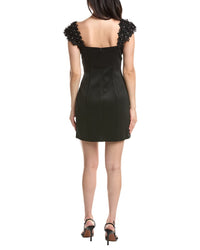Tadashi Shoji Sone Floral Embellished Mini Dress