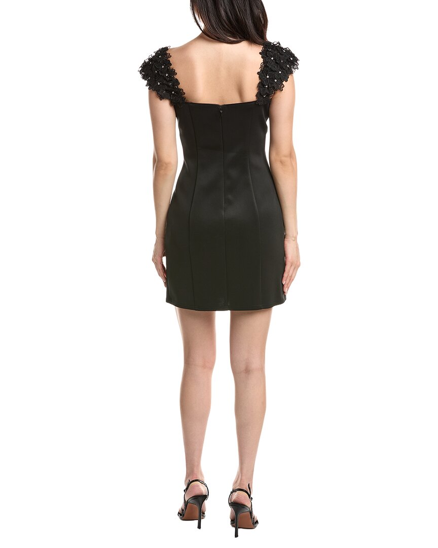 Tadashi Shoji Sone Floral Embellished Mini Dress