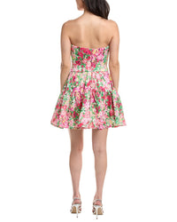 Tadashi Shoji Scout Floral Print Mini Dress