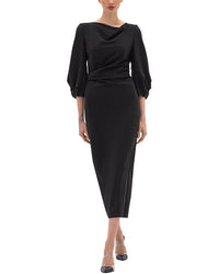 Bgl Wool-Blend Midi Dress