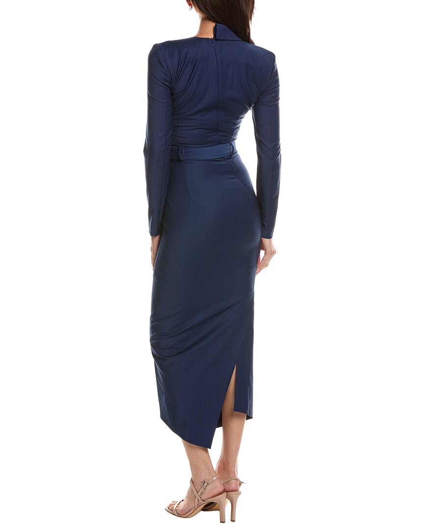 Bgl Wool-Blend Midi Dress