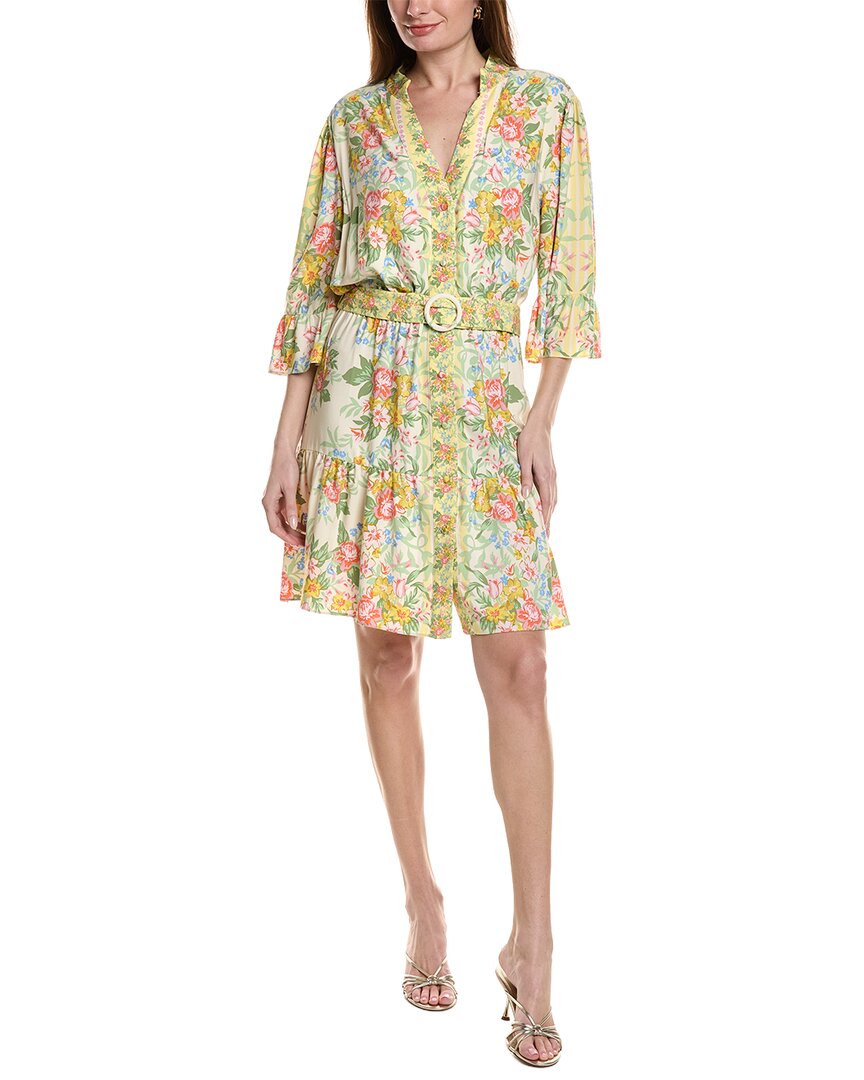 Adrianna Papell Printed Short Dress