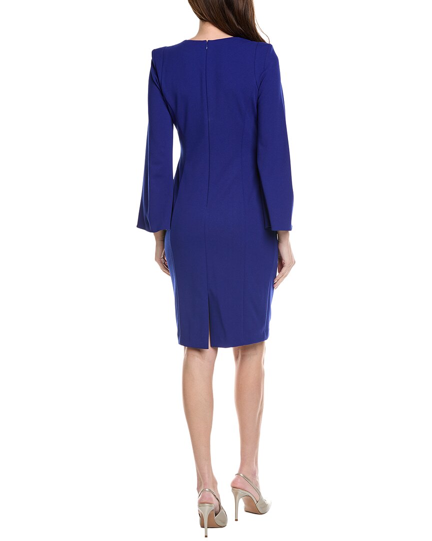 Adrianna Papell Knit Crepe Jewel Short Dress