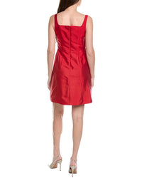 Adrianna Papell 3D Floral Beaded Cocktail Dress