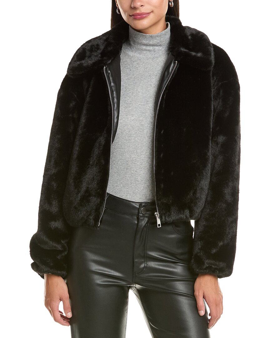 CeCe Cece Zip Front Short Blouson Jacket