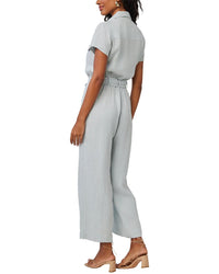 Bella Dahl Seamed Linen Jumpsuit