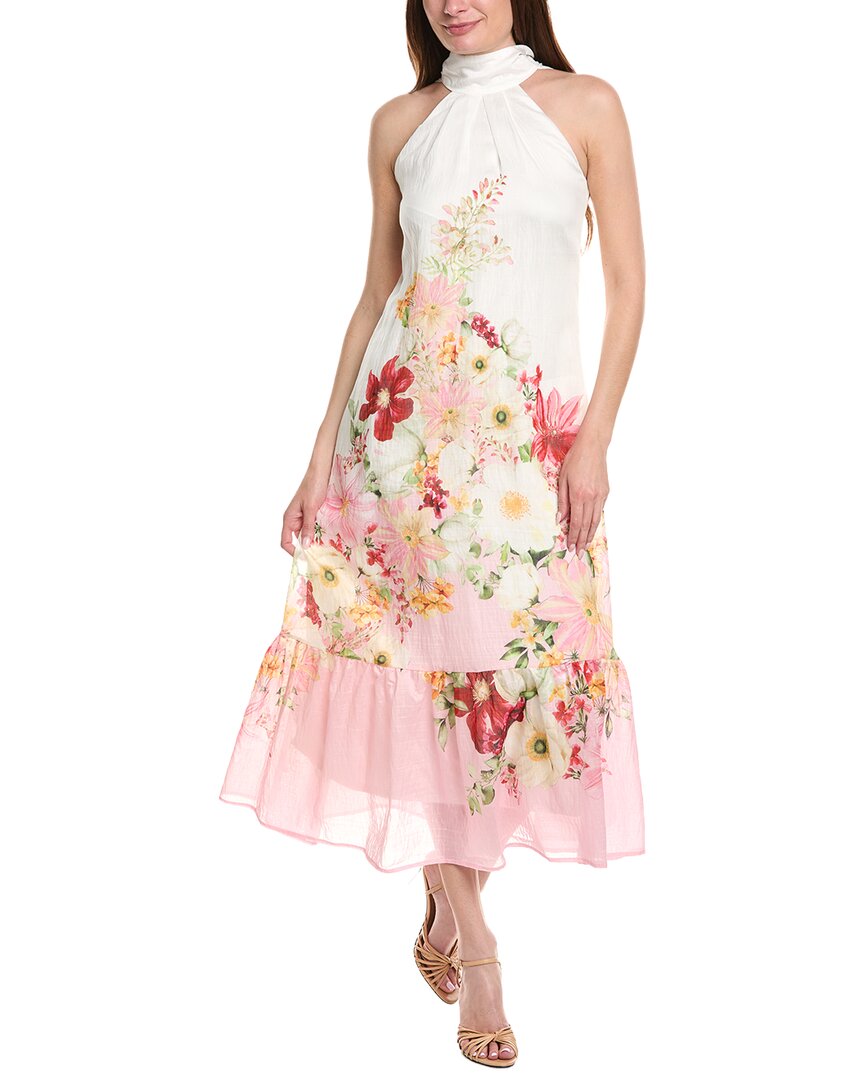 Taylor Sleeveless Linen-Blend Maxi Dress