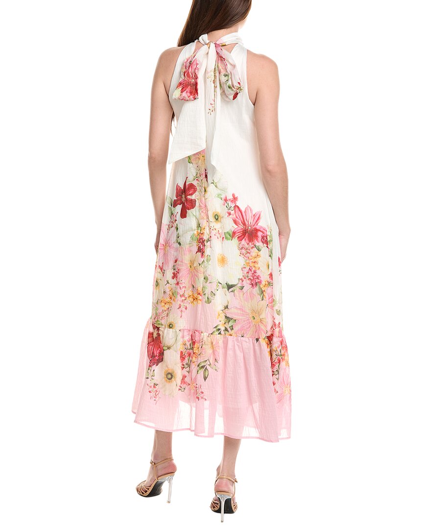 Taylor Sleeveless Linen-Blend Maxi Dress
