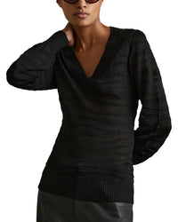 Reiss Zana Knit Top