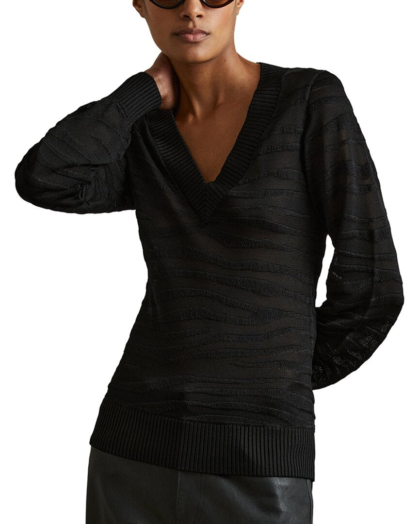 Reiss Zana Knit Top