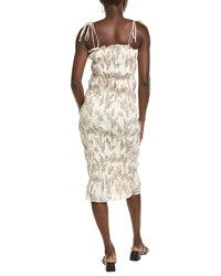 Marion Ruched Floral Maxi Dress