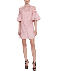 Marchesa Notte Tiarella Mini Dress