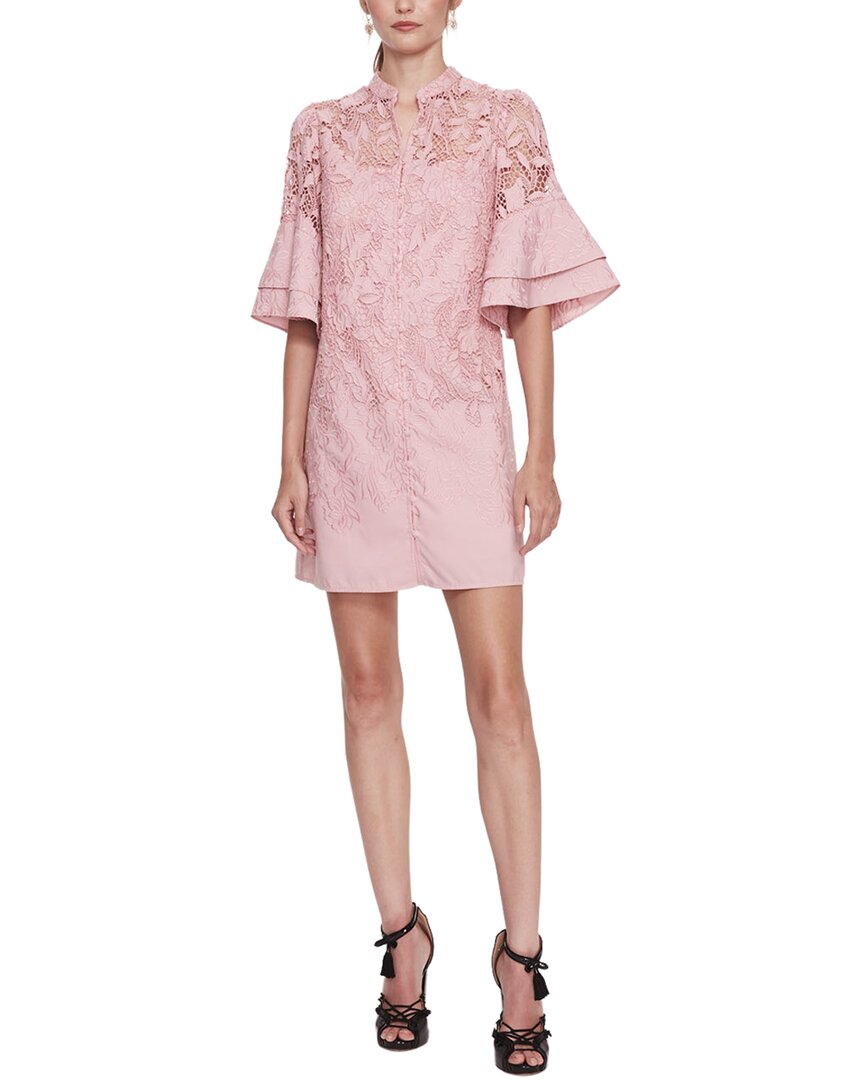 Marchesa Notte Tiarella Mini Dress