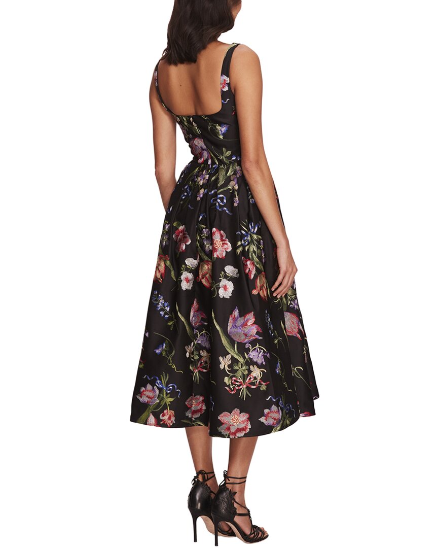 Marchesa Notte Alex Midi Dress