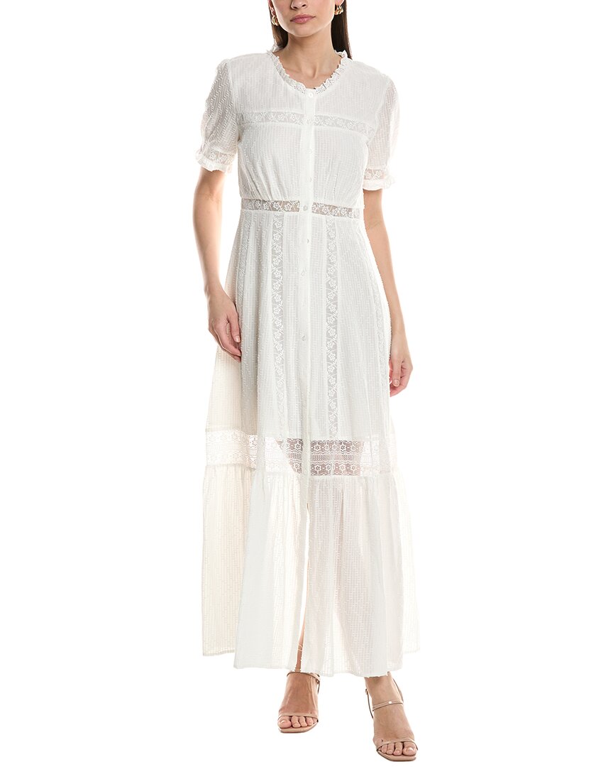 Jl Luxe Short Sleeve Midi Dress