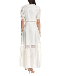 Jl Luxe Short Sleeve Midi Dress