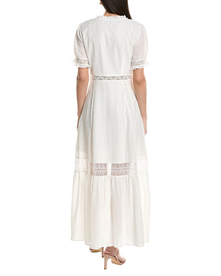 Jl Luxe Short Sleeve Midi Dress