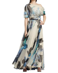 BELLA DESERT Bella Desert Short Sleeve Maxi Dress