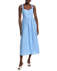 Garrie B Yarn Dye Midi Dress