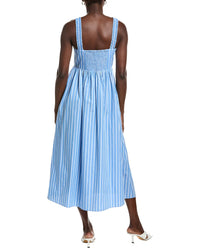 Garrie B Yarn Dye Midi Dress