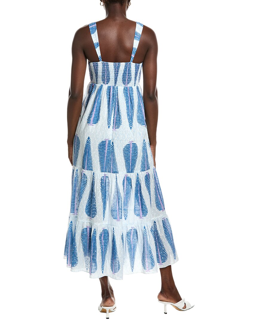 Garrie B Smocked Maxi Dress