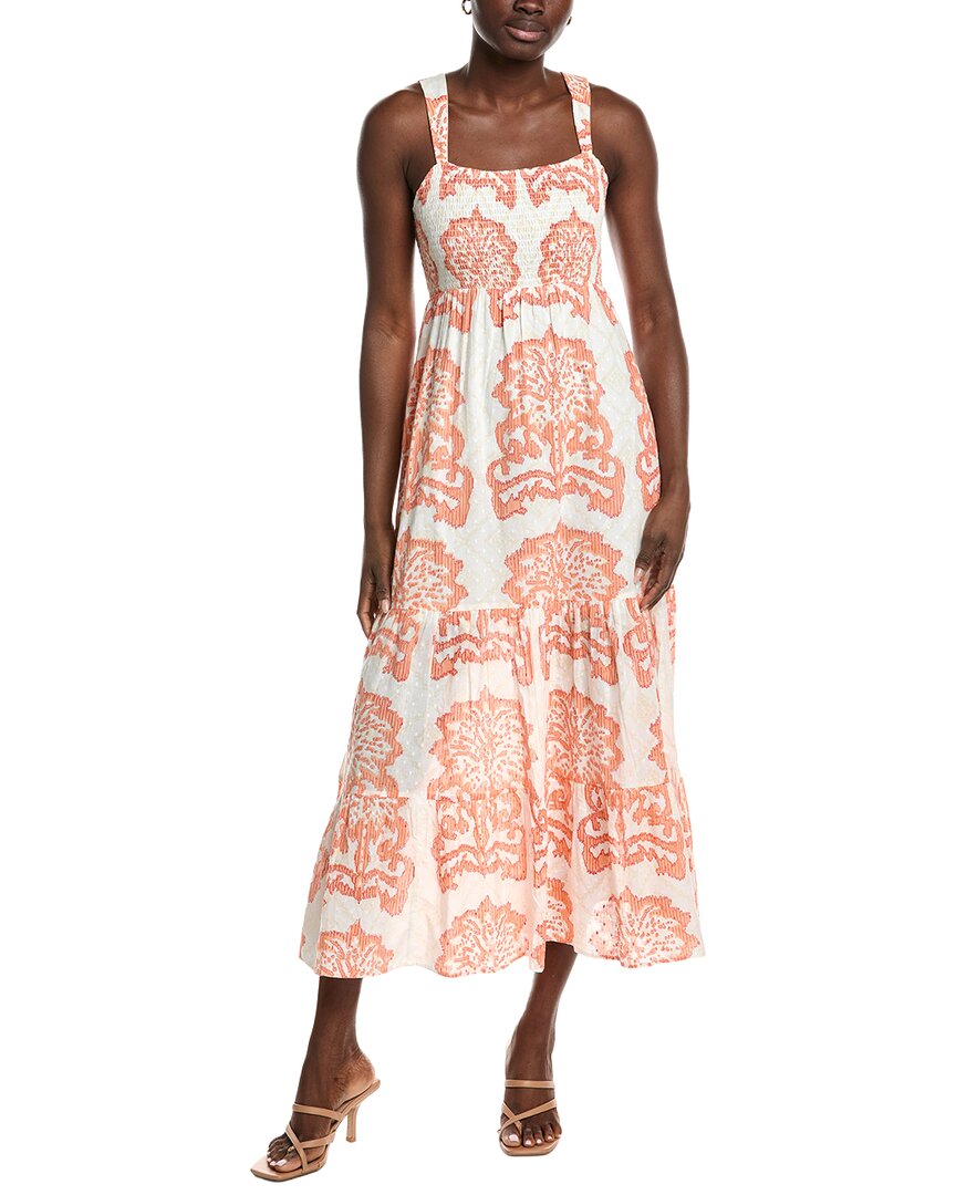 Garrie B Smocked Maxi Dress